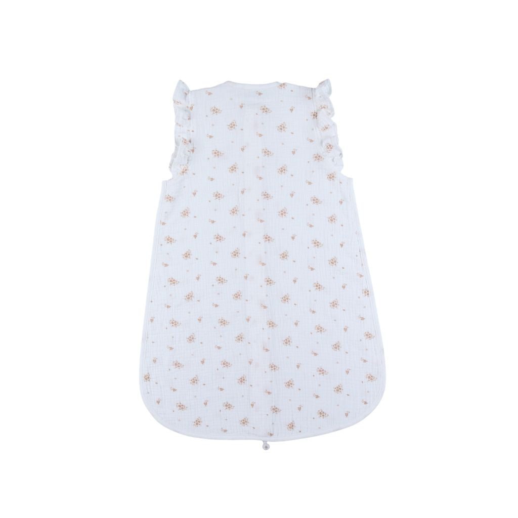 Noukie's Sac de couchage Vintage Flowers Blanc 70 cm