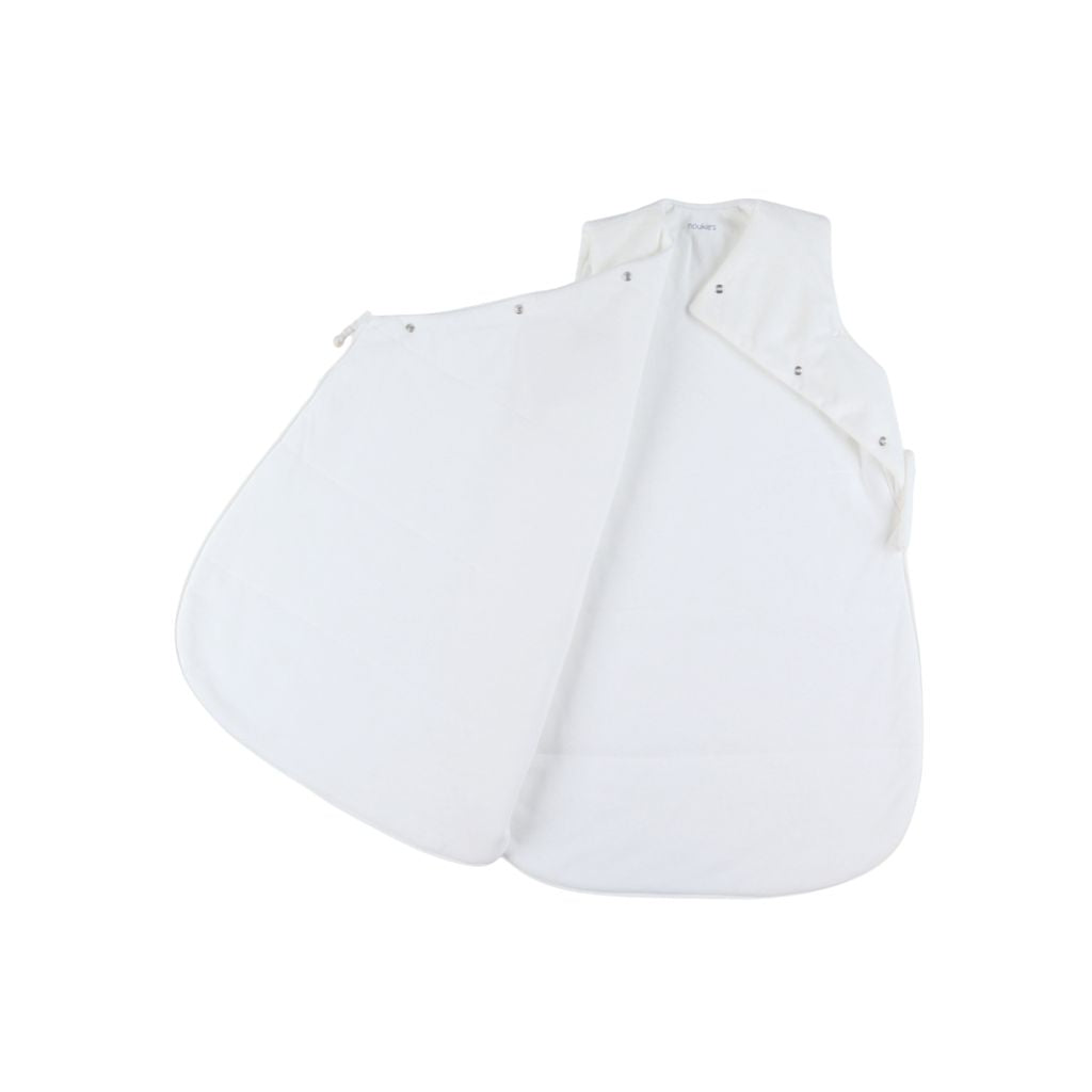 Noukie's Sac de couchage Veloudoux Vintage Flowers Blanc 70 cm