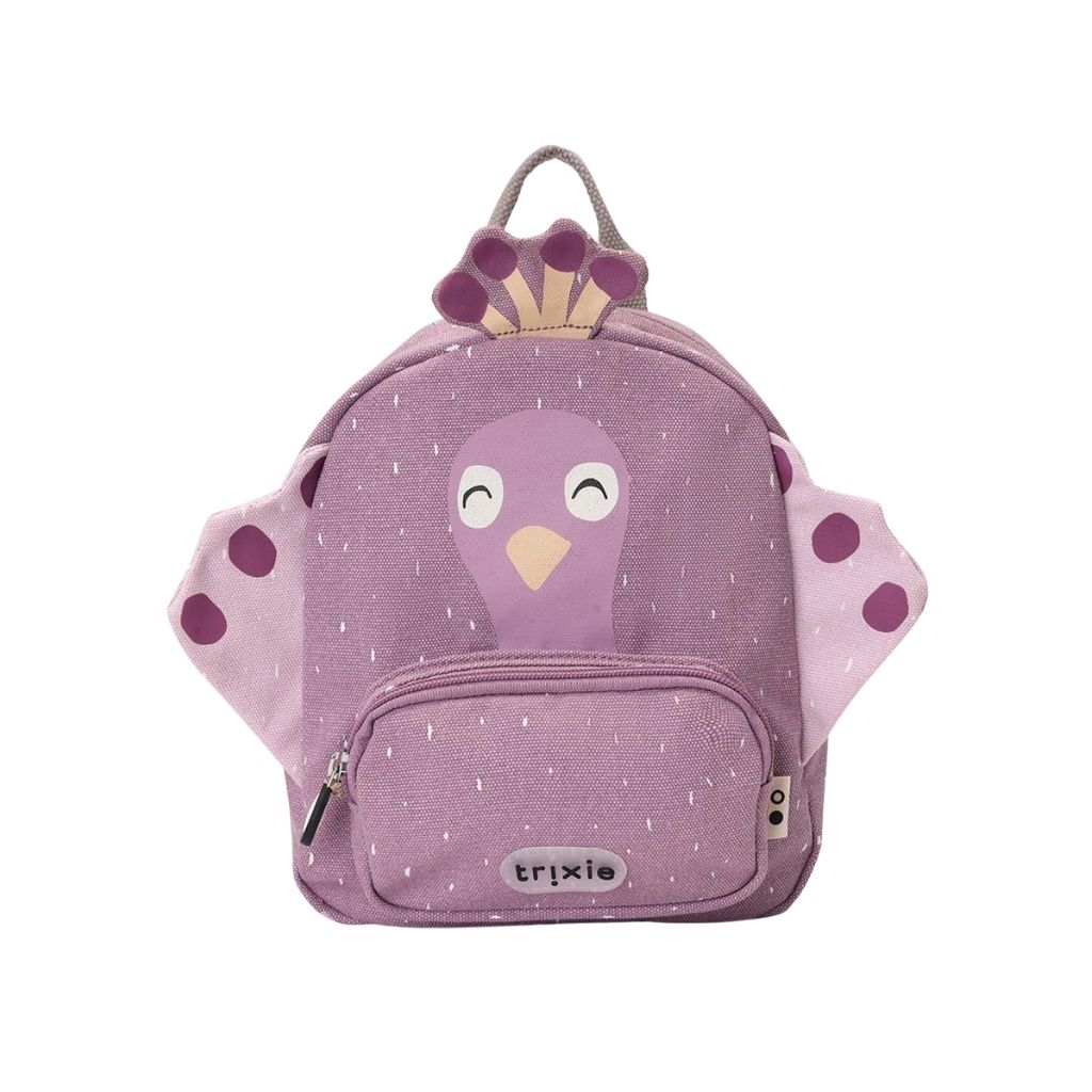 Trixie Petit Sac à dos Mrs. Peacock Violet