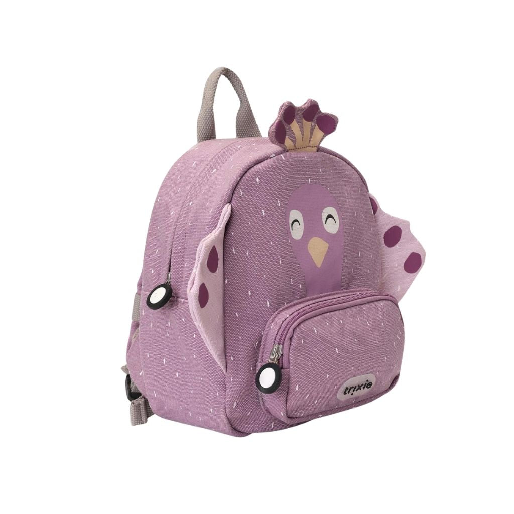 Trixie Petit Sac à dos Mrs. Peacock Violet