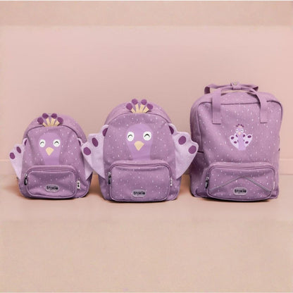 Trixie Petit Sac à dos Mrs. Peacock Violet
