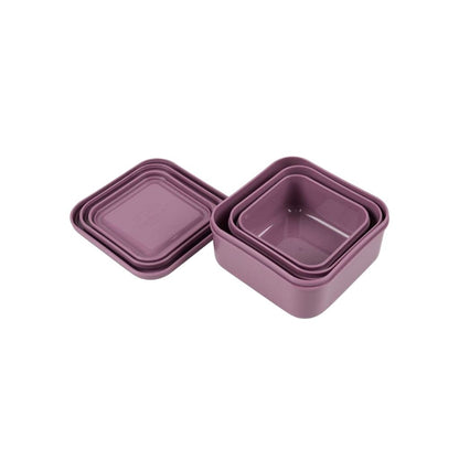 Trixie Boîte à snacks Mrs. Peacock Violet – 3 pièces