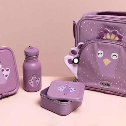 Trixie Boîte à snacks Mrs. Peacock Violet – 3 pièces