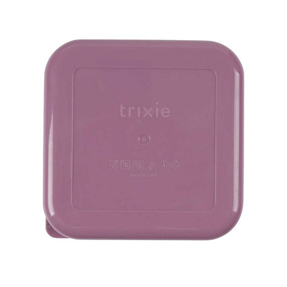 Trixie Boîte à snacks Mrs. Peacock Violet – 3 pièces