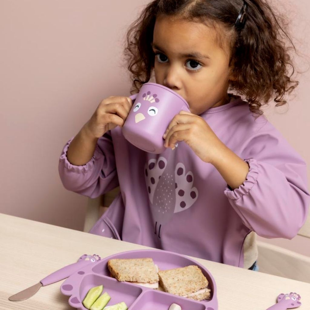 Trixie Slab met Lange Mouwen Mrs. Peacock Paars