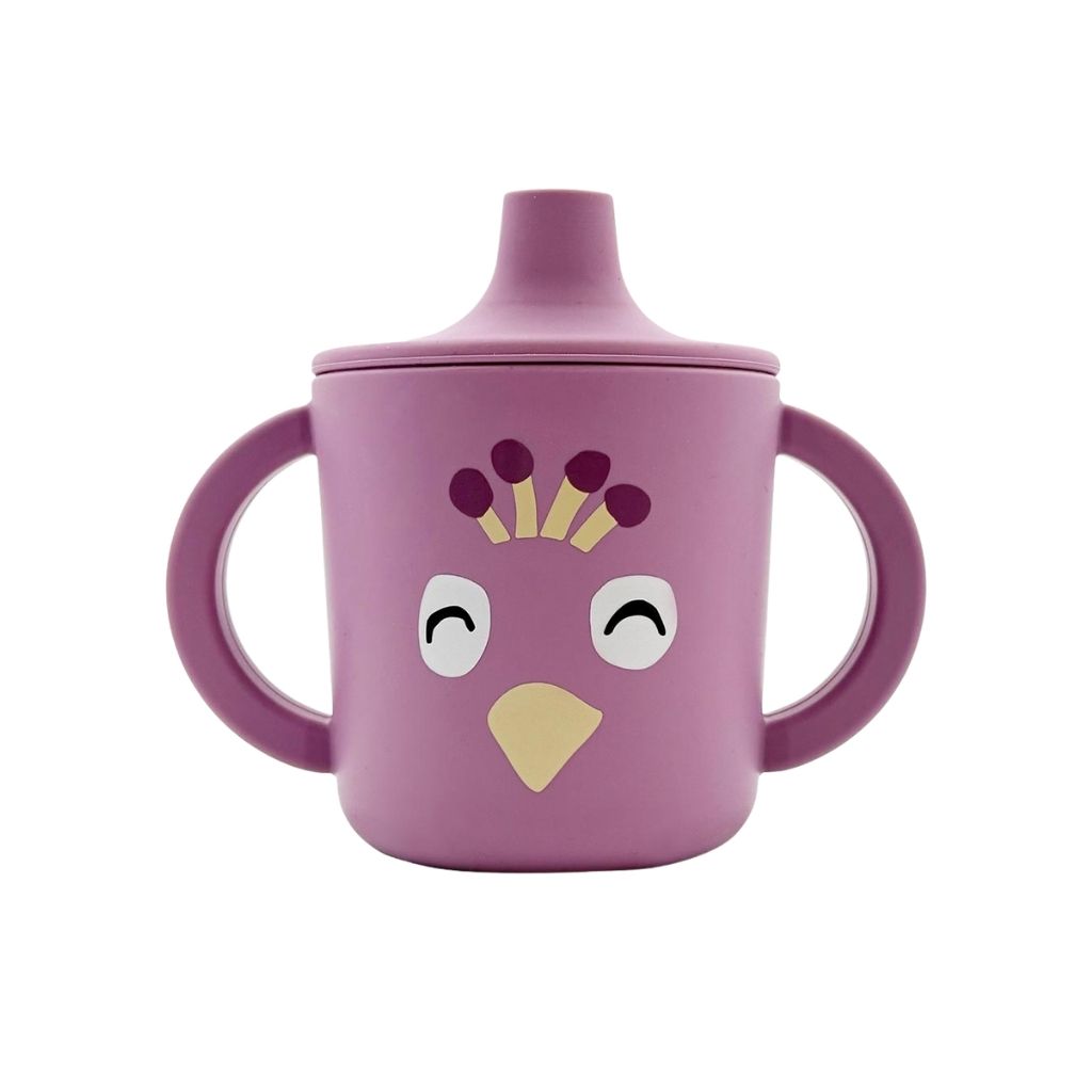 Trixie Gobelet en silicone Mrs. Peacock Violet