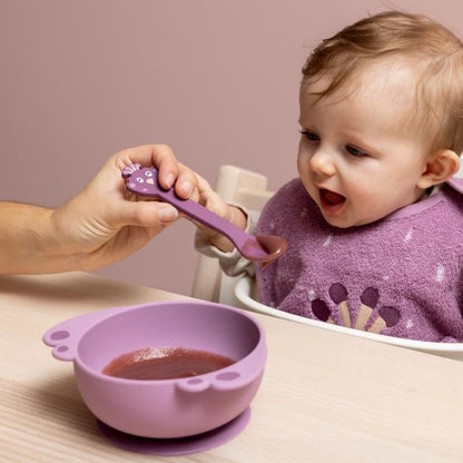 Trixie Bol en silicone Mrs. Peacock Violet