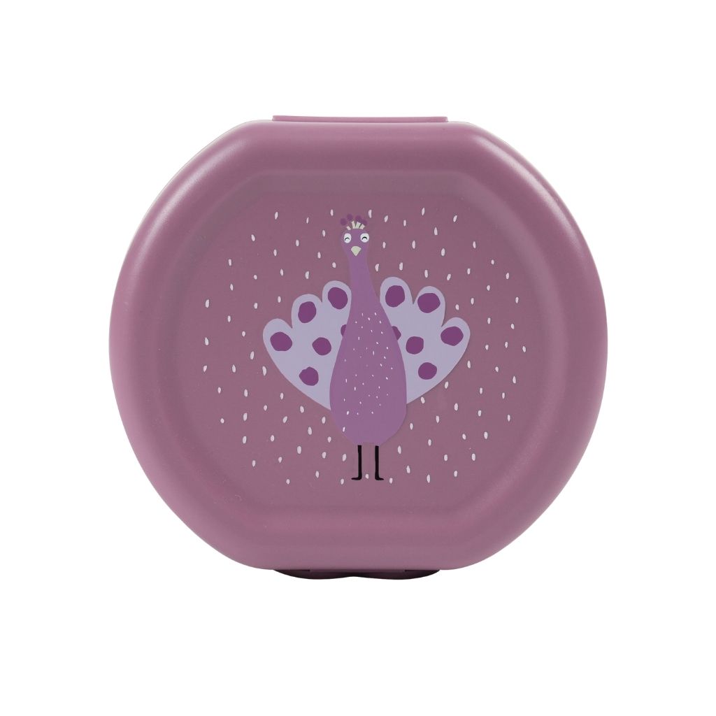 Trixie Boîtes à snacks Mrs. Peacock Violet – 2 pièces