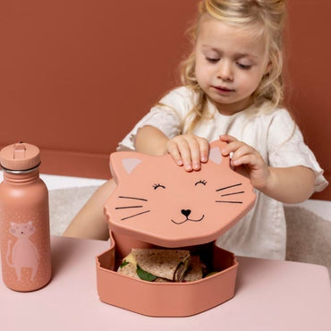 Trixie Boîte à lunch Mrs. Cat Rose