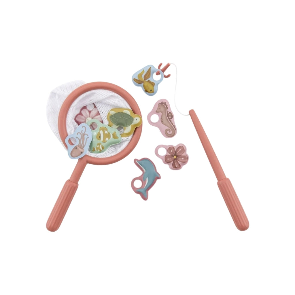 Little Dutch Jeu de pêche Rose – 10 pièces