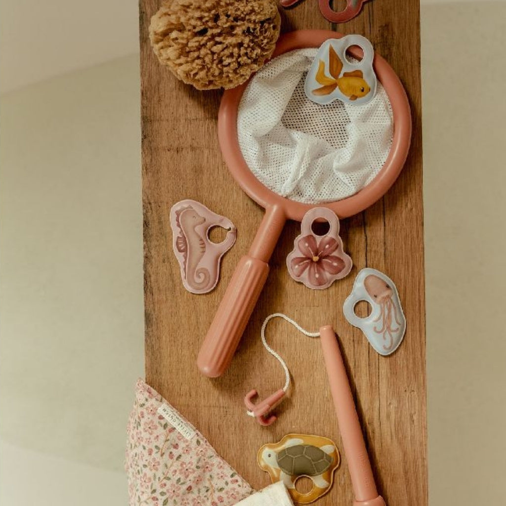 Little Dutch Jeu de pêche Rose – 10 pièces