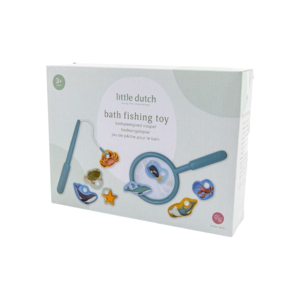 Little Dutch Jeu de pêche Bleu - 10 pièces