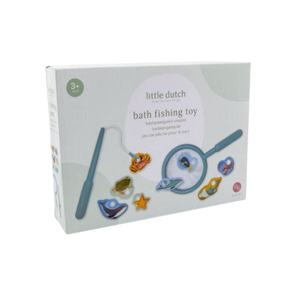 Little Dutch Jeu de pêche Bleu - 10 pièces