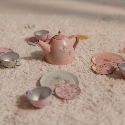 Little Dutch Theeset Fairy Garden Veelkleurig/Roze - 13 stuks