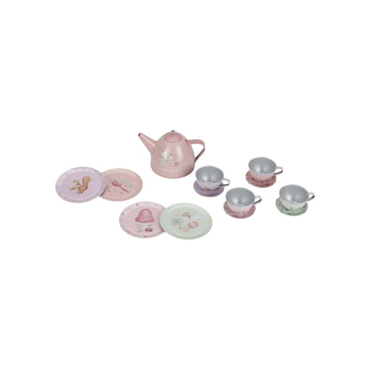 Little Dutch Theeset Fairy Garden Veelkleurig/Roze - 13 stuks
