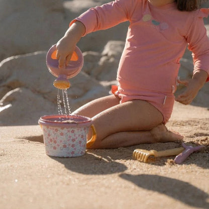 Little Dutch Set de plage Pink Flower Rose – 5 pièces