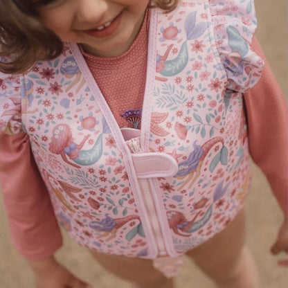 Little Dutch Zwemvest Dreamy Mermaid Roze 2-3 jaar