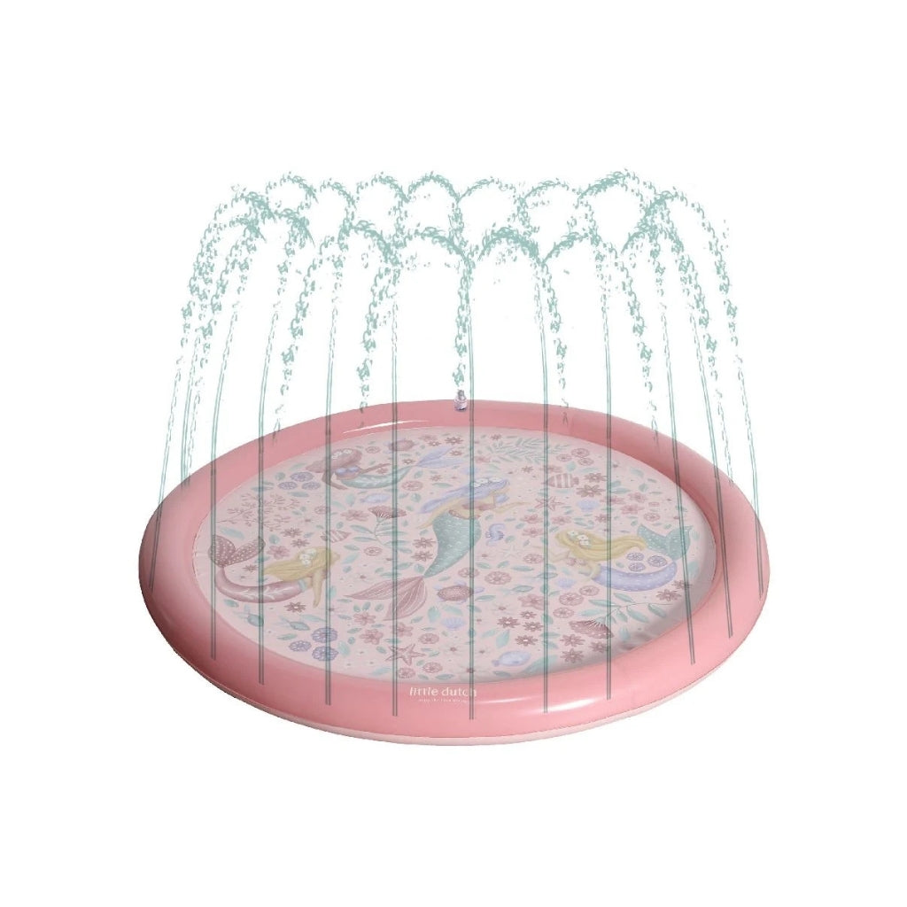Little Dutch Sprinkler Mat Dreamy Mermaid Roze 150 cm