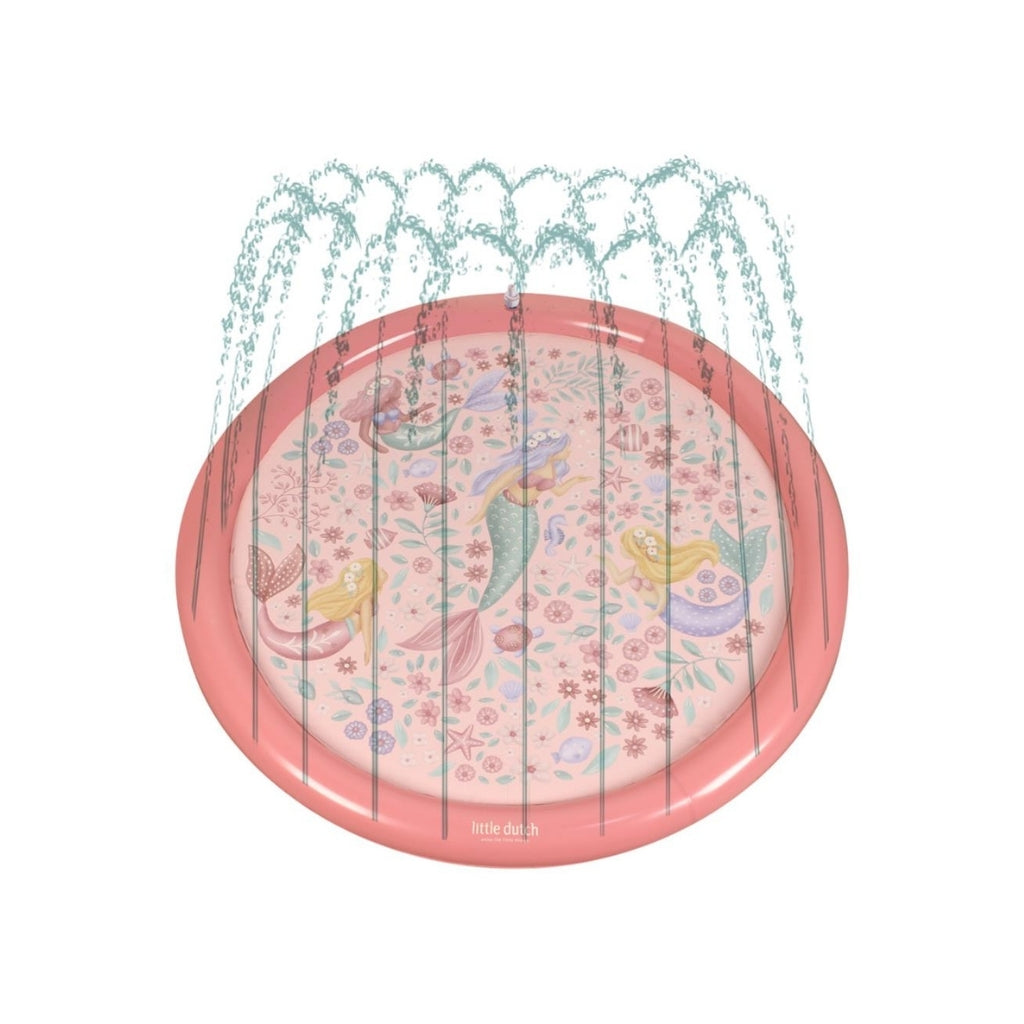 Little Dutch Sprinkler Mat Dreamy Mermaid Roze 150 cm