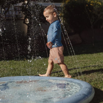 Little Dutch Sprinkler Mat Ocean World Blauw 150 cm