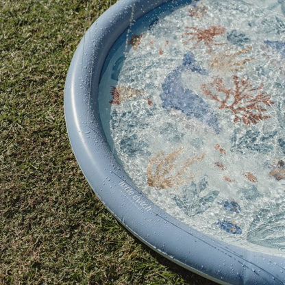 Little Dutch Sprinkler Mat Ocean World Blauw 150 cm