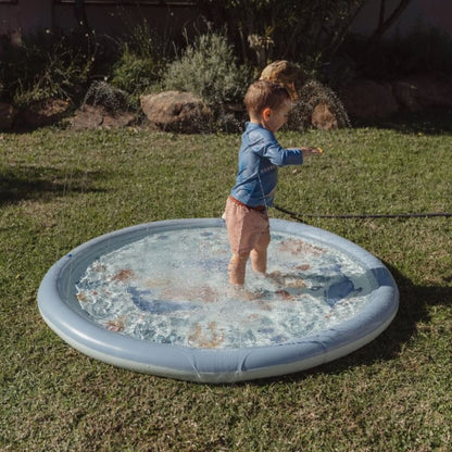 Little Dutch Sprinkler Mat Ocean World Blauw 150 cm
