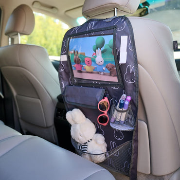 Dooky Sac de rangement Auto Organizer Miffy Noir
