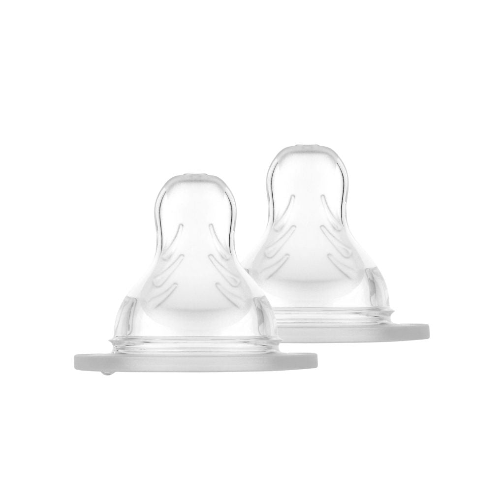 MAM Tétine SkinSoft™ Silicone taille 3 Transparent – 2 pièces
