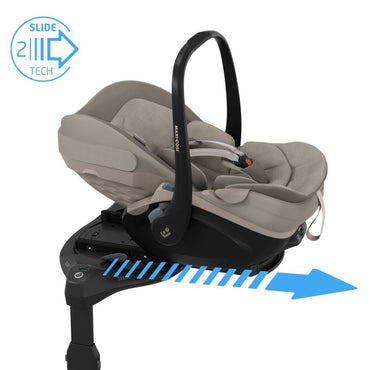 Maxi-Cosi Siège-auto Groupe 0+ Pebble Slide Pro Sapphire Sand