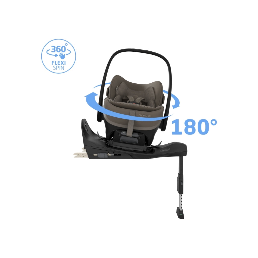 Maxi-Cosi Autostoel Groep 0+ Pebble Slide Pro Oak Truffle