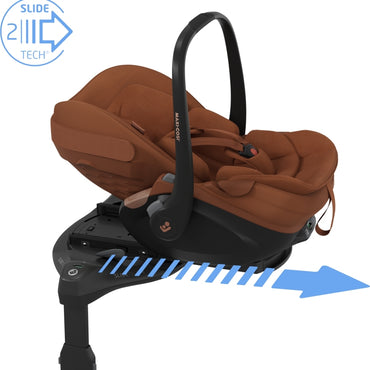 Maxi-Cosi Autostoel Groep 0+ Pebble Slide Pro Copper Terra