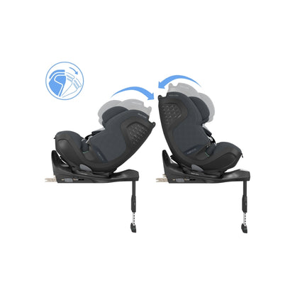 Maxi-Cosi Siège-auto Groupe 0+/1 Pearl Slide Pro Authentic Graphite