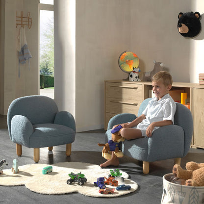 JAXX Canapé Rocky Simple Mini Bleu