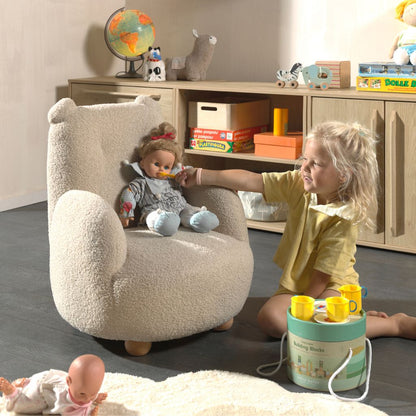 JAXX Canapé Rocky Ours Mini Beige