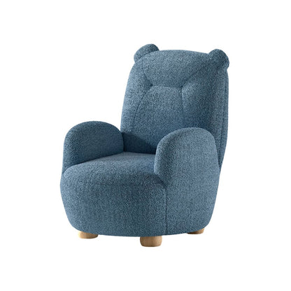 JAXX Canapé Rocky Ours Mini Bleu