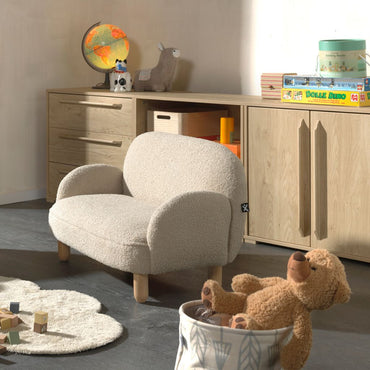 JAXX Canapé Rocky Double Mini Beige