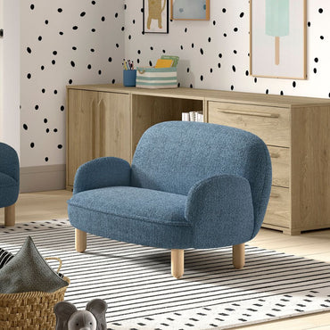 JAXX Canapé Rocky Double Mini Bleu