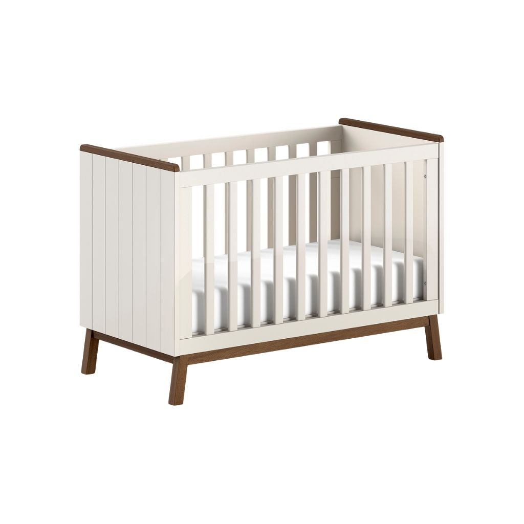 JAXX Babybed Sezane Clay/Walnoot 60 x 120 cm
