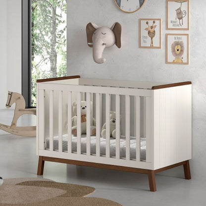 JAXX Babybed Sezane Clay/Walnoot 60 x 120 cm
