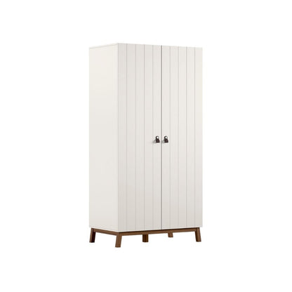 JAXX 2-Deurs Kleerkast Sezane Clay/Walnoot