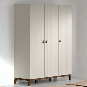 JAXX Armoire 3 portes Sezane Clay/Walnut