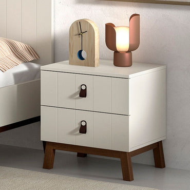 JAXX Table de nuit Sezane Clay/Walnut