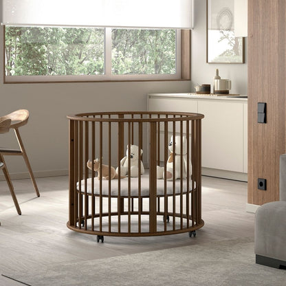 JAXX Parc pour bébé Dino Walnut Ø 90 cm