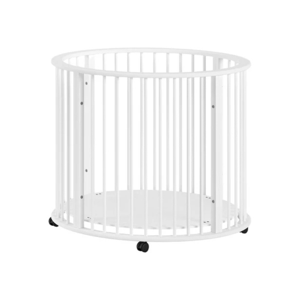 JAXX Parc pour bébé Dino Blanc Ø 90 cm