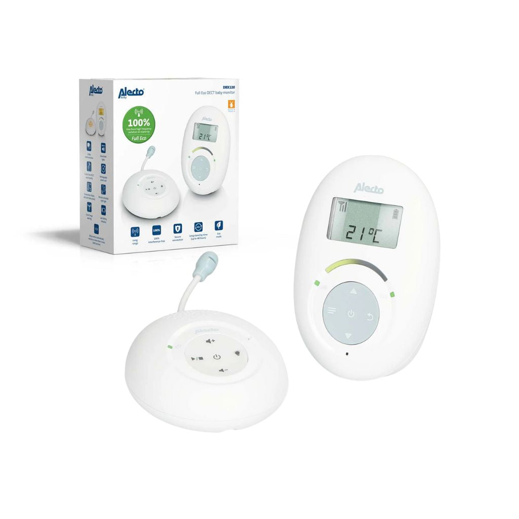 Alecto Audiobabyfoon DBX120 Wit