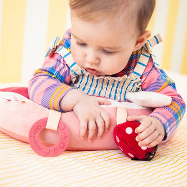 Lilliputiens Coussin d'activités Lena la licorne
