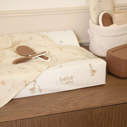 bébé-jou Matelas à langer Dear Goose Wit 72x44 cm