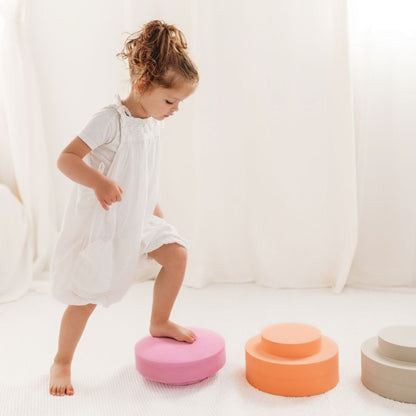 Moes Play Stapeltoren Rainbow Chair Earth – 5 stuks