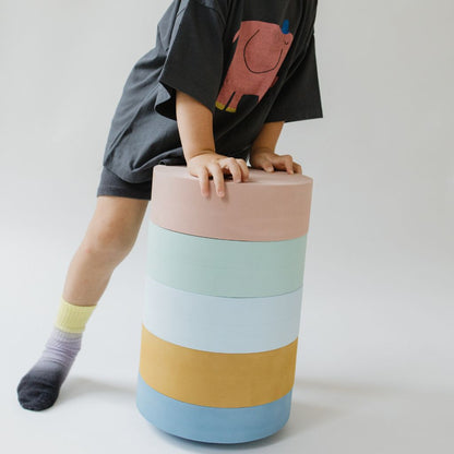 Moes Play Stapeltoren Rainbow Chair Ocean – 5 stuks