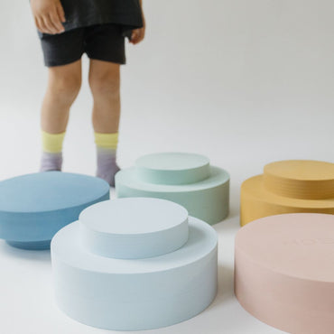 Moes Play Stapeltoren Rainbow Chair Ocean – 5 stuks